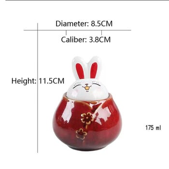 Κεραμικό Mini Rabbit Urn Personalized Pet Caskets Personalized Memorial Memorials & Funerary Puppy Funeral Box