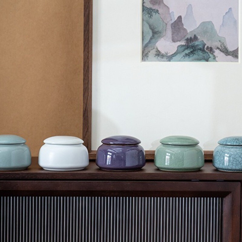 Mini ceramică Urnă pentru animale de companie Sicriu comemorativ pentru incinerare Urnă pentru animale de companie Memorială funerară Cenușă Cutie de suveniruri pentru câine decedat Articole pentru animale de companie