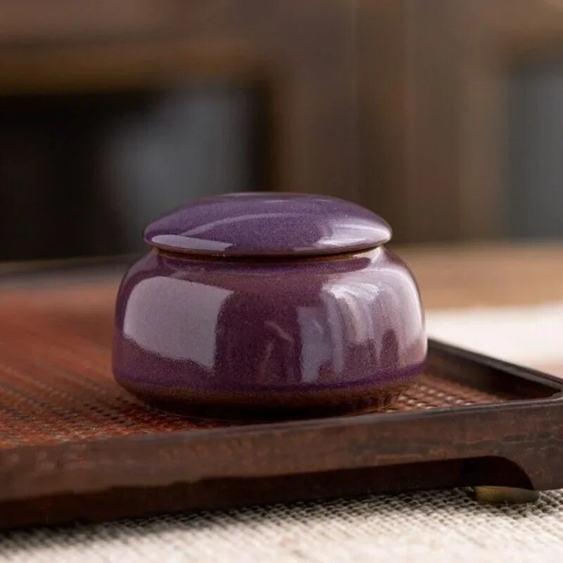 Mini ceramică Urnă pentru animale de companie Sicriu comemorativ pentru incinerare Urnă pentru animale de companie Memorială funerară Cenușă Cutie de suveniruri pentru câine decedat Articole pentru animale de companie