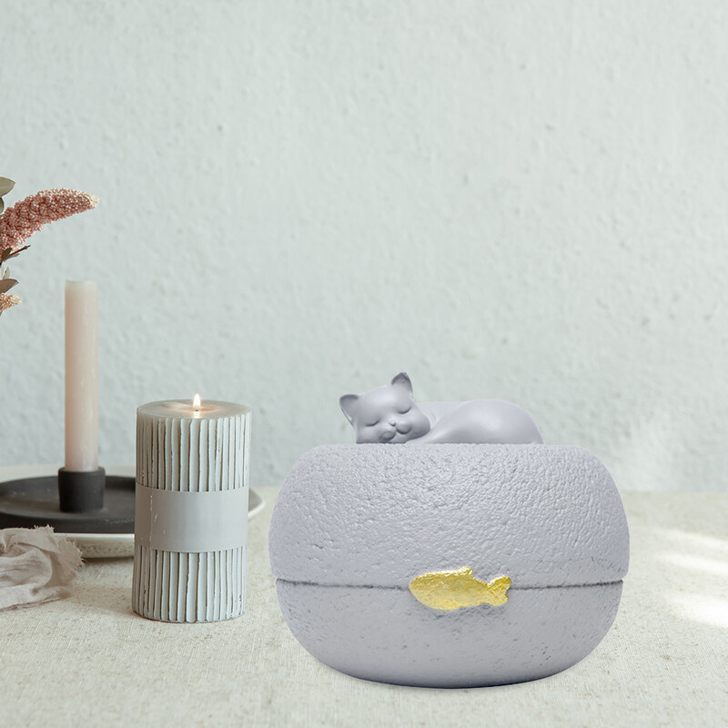 Naminių gyvūnėlių urnos kremavimo atminimo urnos organizatorius atminimo dėklas Atminties urnos dėžutė, kurioje saugoma brangi įsimintina karsto atminimo atminimo dėžutė