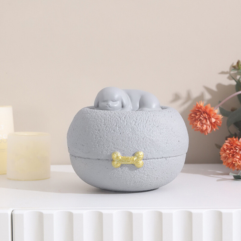 Naminių gyvūnėlių urnos kremavimo atminimo urnos organizatorius atminimo dėklas Atminties urnos dėžutė, kurioje saugoma brangi įsimintina karsto atminimo atminimo dėžutė