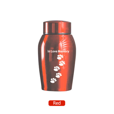 Urne pentru animale de companie Urne din oțel inoxidabil Animale de companie Câine Pisică Păsări Soareci Cenușă de incinerare Urnă de amintire Sicriu Columbarium Animale de companie Memoriale