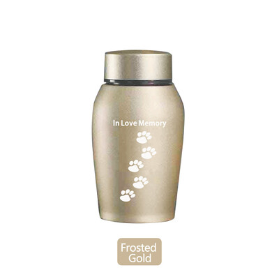 Urne pentru animale de companie Urne din oțel inoxidabil Animale de companie Câine Pisică Păsări Soareci Cenușă de incinerare Urnă de amintire Sicriu Columbarium Animale de companie Memoriale