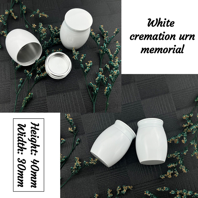 Mini életfa urnák emberi hamu számára, rozsdamentes acél Hamvasztásos emlékurna hamutartónak Emlék Emberi vagy kisállat hamutartó