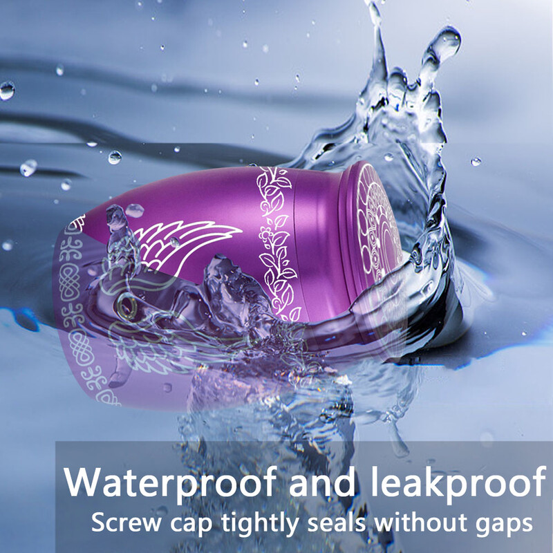 Urnă mică de amintire de 1,57 inci pentru pisici și câini Cenușă Aripi de înger Mini Urnă Din aliaj de aluminiu Suport pentru cenuşă Motiv de flori