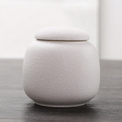 Cutie pentru animale de companie Mini urne pentru pisici pentru cenușă Urnă funerară din ceramică pentru cenușă Memoriale pentru animale funerare Urnă funerară pentru incinerație umană