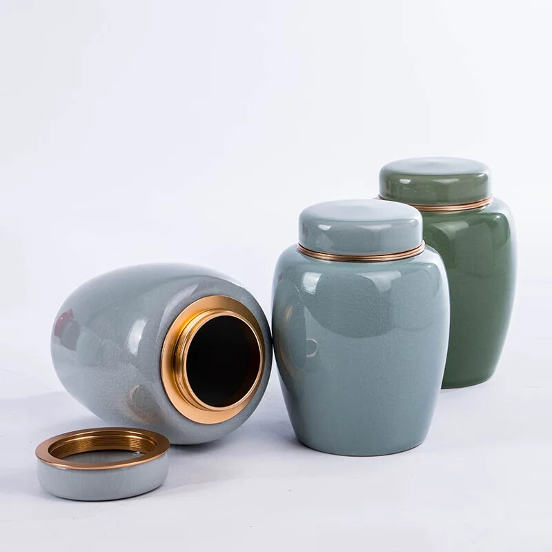 Kerámia kisállat urnák kisállatok hamutartók kutya temetés hamvasztás koporsó temetés ereklyetartója a hamu számára Elhunyt háziállatok emlékek