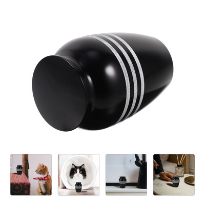 Urnă pentru animale de companie Urne pentru animale de companie Memoriale pentru pisici Materiale funerare The Dog Ashes Alloy Keepsake Mini