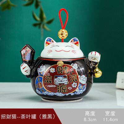 300 ml urna naminiams gyvūnėliams pelenų katės formos atminimo kremavimo urnos - rankų darbo juodos dekoratyvinės urnos laidotuvėms Katės urna šunų urna