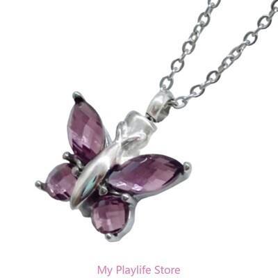 Colier cu pandantiv cu urne pentru animale de companie, pentru pisici, câini, bijuterii memoriale de cenușă, colier cu pandantiv cu urne de incinerare pentru animale de companie