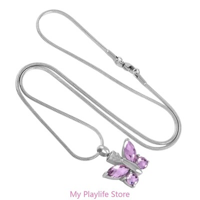 Colier cu pandantiv cu urne pentru animale de companie, pentru pisici, câini, bijuterii memoriale de cenușă, colier cu pandantiv cu urne de incinerare pentru animale de companie