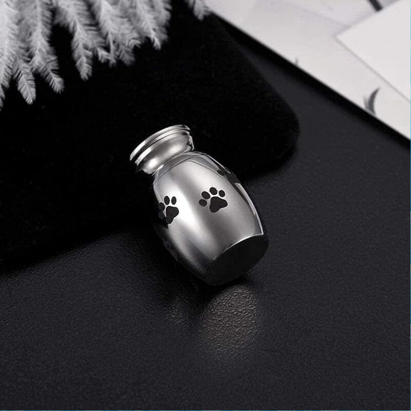 1 vnt. kremavimo memorialinė urna, įsimintina memorialinė naminiai gyvūnai Dovana laidojimas kremavimo urnos saugykla Naminių gyvūnėlių urnos šunų katėms Pelenai Išsaugoti prisiminimus