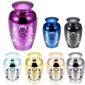 Kis hamvasztásos urnák emberi kisállatoknak Mini hamvasztásos urnák hamu számára Emlékhamvasztó hamvasztásos emlékajándék