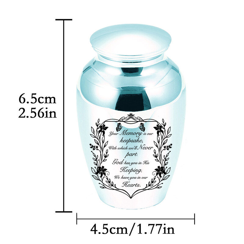 Kis hamvasztásos urnák emberi kisállatoknak Mini hamvasztásos urnák hamu számára Emlékhamvasztó hamvasztásos emlékajándék