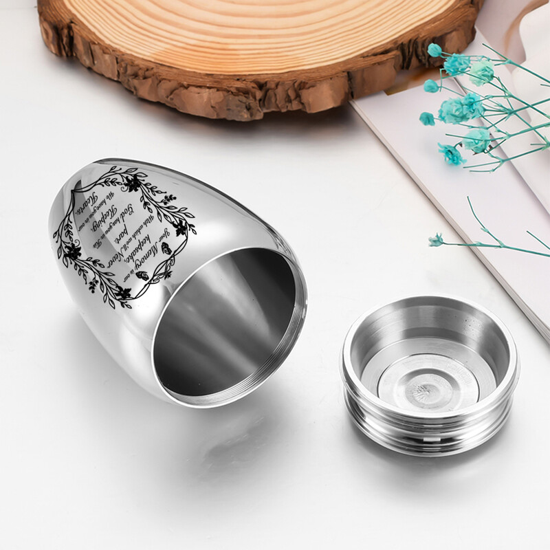 Kis hamvasztásos urnák emberi kisállatoknak Mini hamvasztásos urnák hamu számára Emlékhamvasztó hamvasztásos emlékajándék