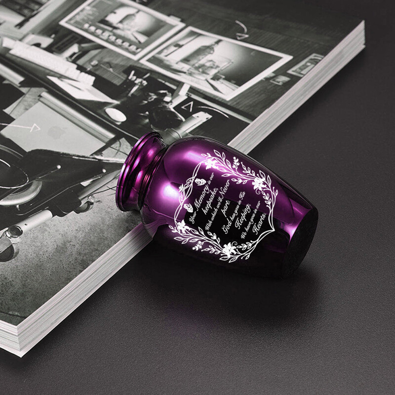 Kis hamvasztásos urnák emberi kisállatoknak Mini hamvasztásos urnák hamu számára Emlékhamvasztó hamvasztásos emlékajándék