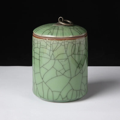 Urnă ceramică pentru animale de companie Urnă personalizată Înmormântare funerară Animale mici Recipiente pentru cenușă Mormânt Animale de companie decedate Amintiri Borcan închis domnișoară