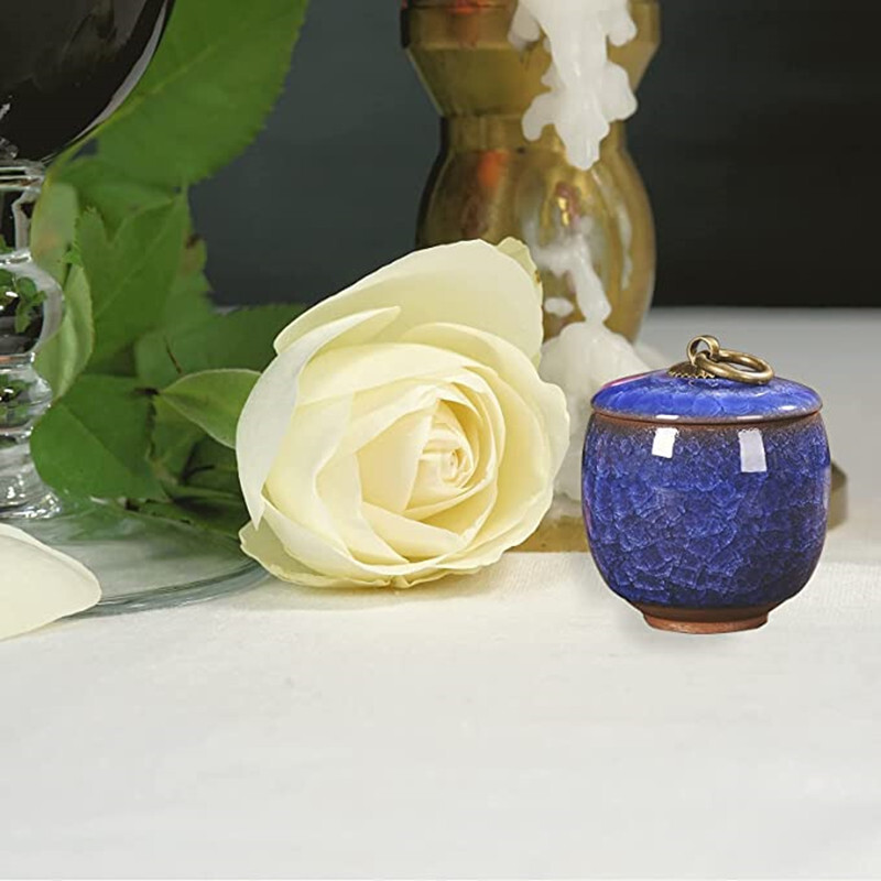 Urne mici pentru cenușă umană - Urne jetoane - Urne ceramice pentru incinerare de amintire