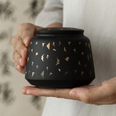 Cutie pentru animale de companie Urnen Mini Urne pentru pisici pentru cenusa Urna funerara din ceramica pentru cenusa Memoriale Urna funerara pentru animale funerare pentru incinerare umana