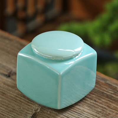 Urnă pentru cenușă pentru animale de companie - Urne memoriale de incinerare în formă de pisică - Urne decorative negre realizate manual pentru înmormântare, Urnă pentru pisici, Urnă pentru câini