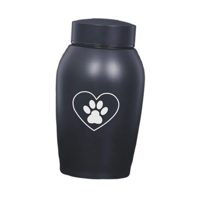 Kisállat hamu urna temetése Emlékek megőrzése Szuvenír koporsó kellékkészlet rozsdamentes acél tartós tárolás Hamvasztási emlékurna