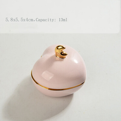 Urnă pentru animale de companie din ceramică, sicriu memorial pentru câine, sicriu funerar, capacitate de 13 ml, roșu, roz, sigilat, multifuncțional