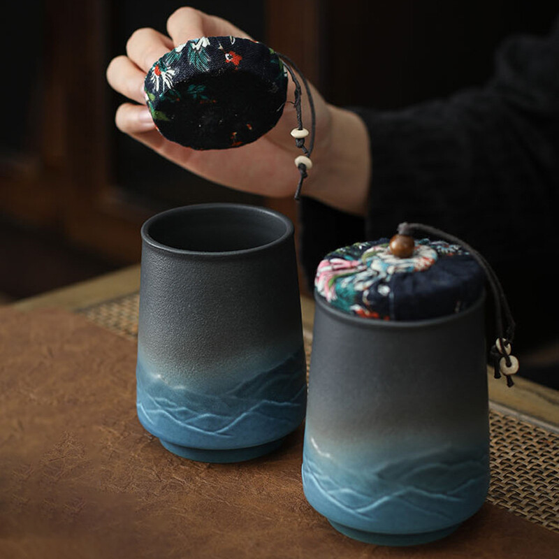 Urnă cu cenușă pentru animale de companie din ceramică treptată Suport pentru cenușă pentru incinerare Animal mic Papagal Păsări Funerar Sicriu memorial Urne de înmormântare în nișă