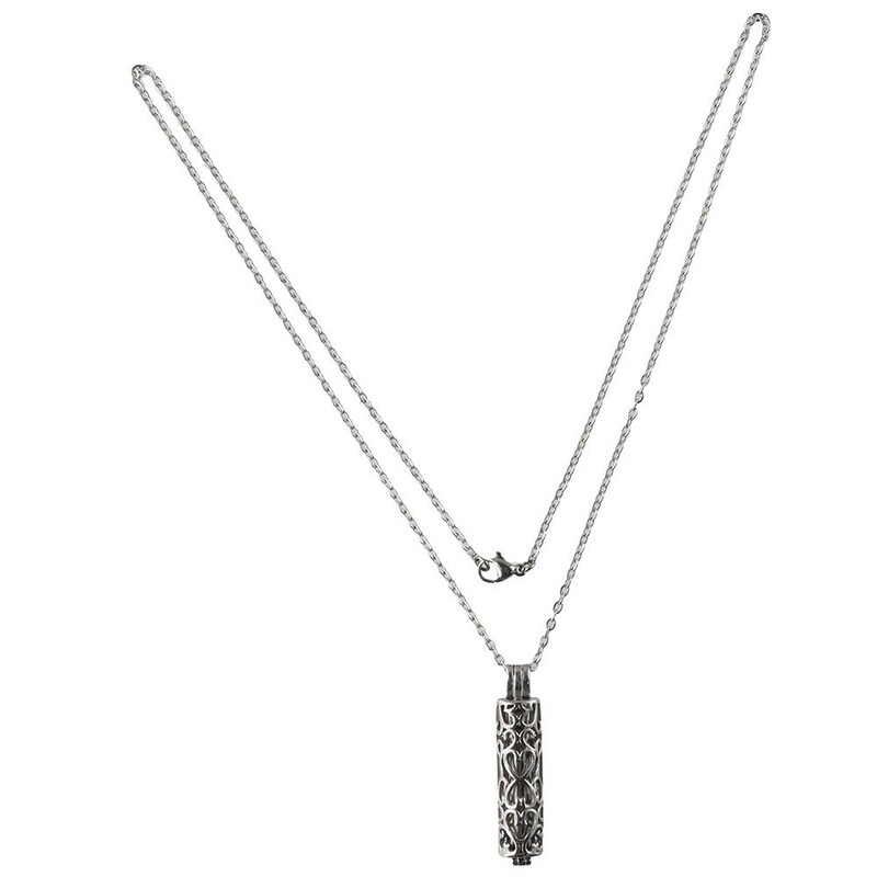 Cilindra urnas kaklarota pelniem sievietēm vīriešiem kremācijas rotaslietas piemiņas piemiņas cilvēka mājdzīvnieku pelnu kulons