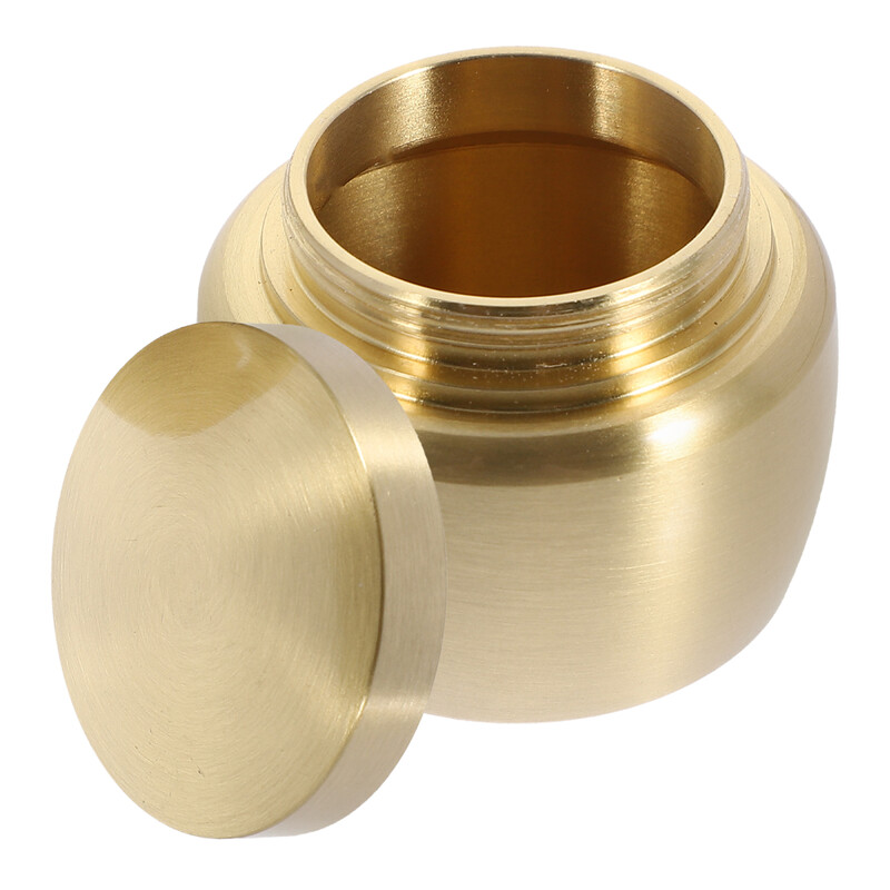 Emberi hamu urna hamvasztásos fémdoboz lezárt tároló magas fedeles füstölőpor mini doboz laza teás tégelyek kisállat kerek szuvenír