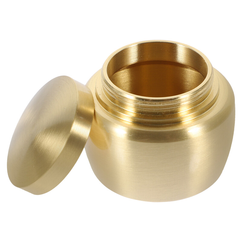 Emberi hamu urna hamvasztásos fémdoboz lezárt tároló magas fedeles füstölőpor mini doboz laza teás tégelyek kisállat kerek szuvenír