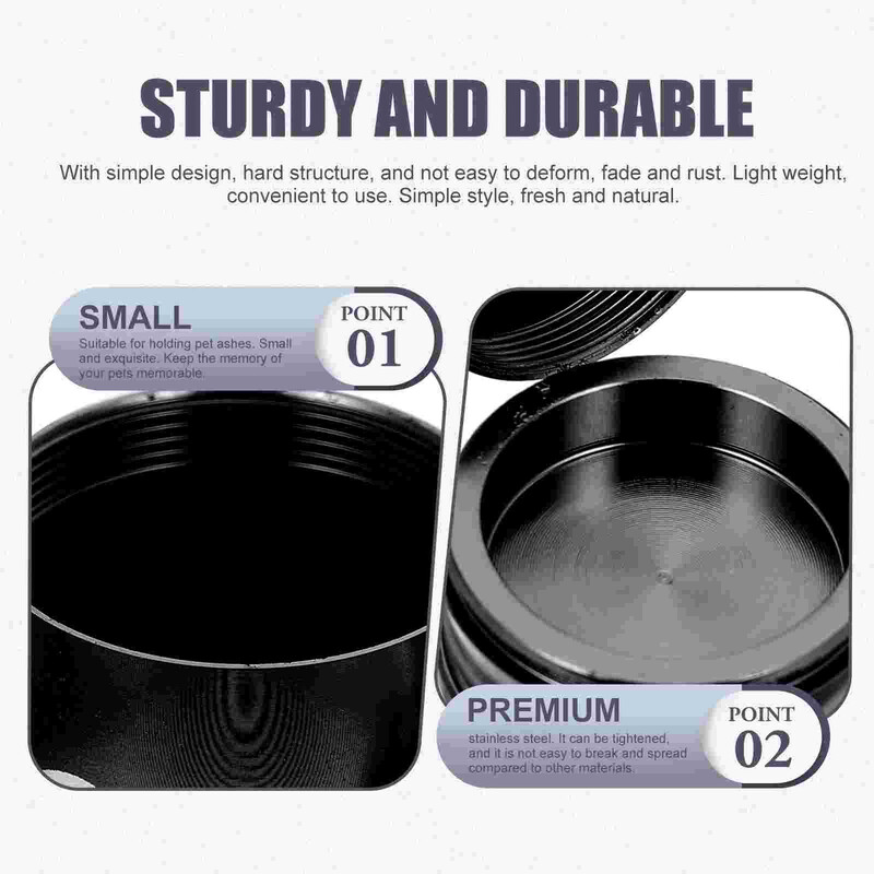 Įsimintina naminių gyvūnėlių urna Delikati kremavimo urna Puikaus rašto katės urnos gyvūnų reikmenys