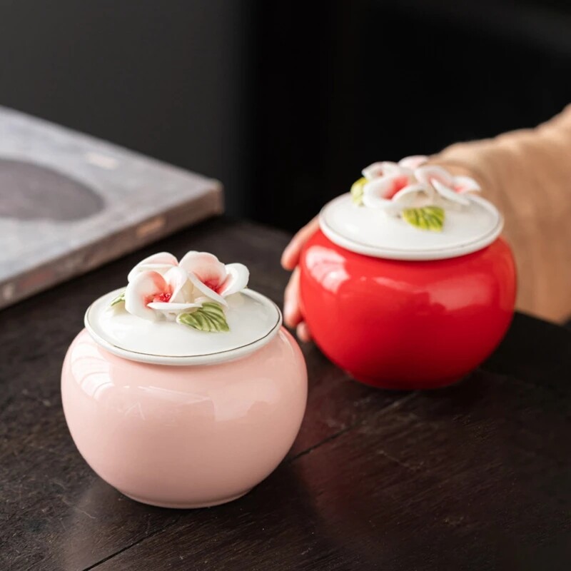 Borcan pentru cenușă funerară Urnă pentru incinerație umană Suport pentru cenușă pentru animale de companie Suport din ceramică Urne pentru cenușă pentru prieteni Sicriu sigiliu Borcan de depozitare