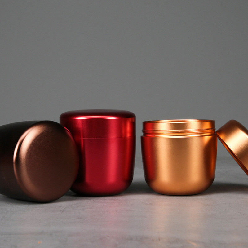 Urne memoriale mici pentru cenușă, capsulă din aliaj de aluminiu, mini urnă de fier de amintire, sicriu funerar, urnă pentru animale de companie, umană