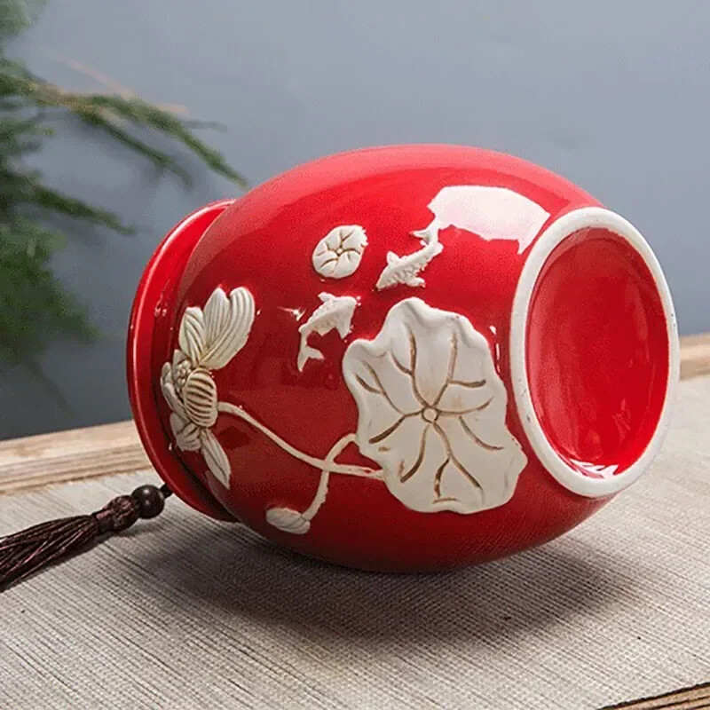 Kisméretű, személyre szabott temetés hamu számára, állati urna kutya, kerámia, háziállatok, hamvasztás