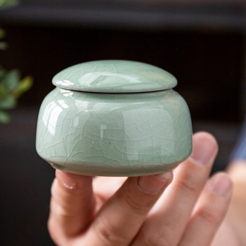 Mini ceramică Sicrie simple pentru animale de companie Cenușă Înmormântare Înmormântare Cremație Personalizare Animale mici Depozitare cenușă Memoriale umane