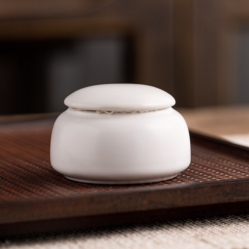 Mini ceramică Sicrie simple pentru animale de companie Cenușă Înmormântare Înmormântare Cremație Personalizare Animale mici Depozitare cenușă Memoriale umane