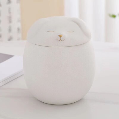 Urnă pentru câine de companie Cenușă în formă de câine Urne de incinerare Memorială Urne decorative negre realizate manual pentru funerar Urnă pentru câine Memorial