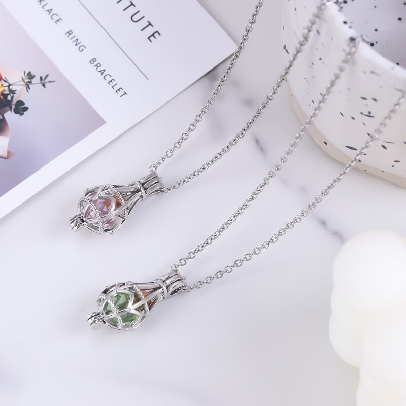 Colier cu urnă goală pentru cenușă Colier pentru incinerare pentru cenușă de câine de companie ajurata Urnă lacrimală medalion Urnă Cadouri memoriale pentru femei fete