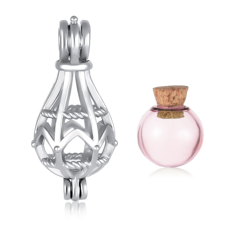 Colier cu urnă goală pentru cenușă Colier pentru incinerare pentru cenușă de câine de companie ajurata Urnă lacrimală medalion Urnă Cadouri memoriale pentru femei fete