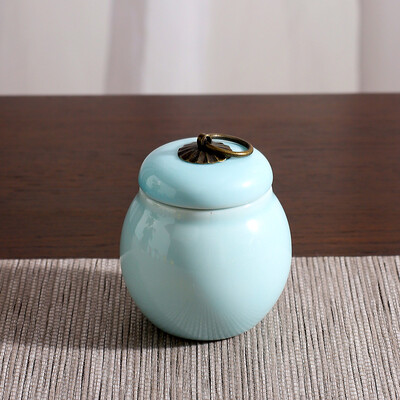Hamvasztásos urnák emberi hamu számára, kerámia tartály felnőtt házi kedvencek számára, hamvasztókoporsó emberi hamu számára, emlék