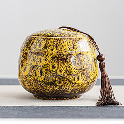 Kreatív urna emberi hamu számára Urna Kerámia Háziállatok Hamu Emlékművek Temetési Állatok Mini Hamvasztás Urna Temetési Urna hamuért Emlék