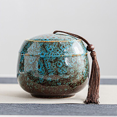 Kreatív urna emberi hamu számára Urna Kerámia Háziállatok Hamu Emlékművek Temetési Állatok Mini Hamvasztás Urna Temetési Urna hamuért Emlék