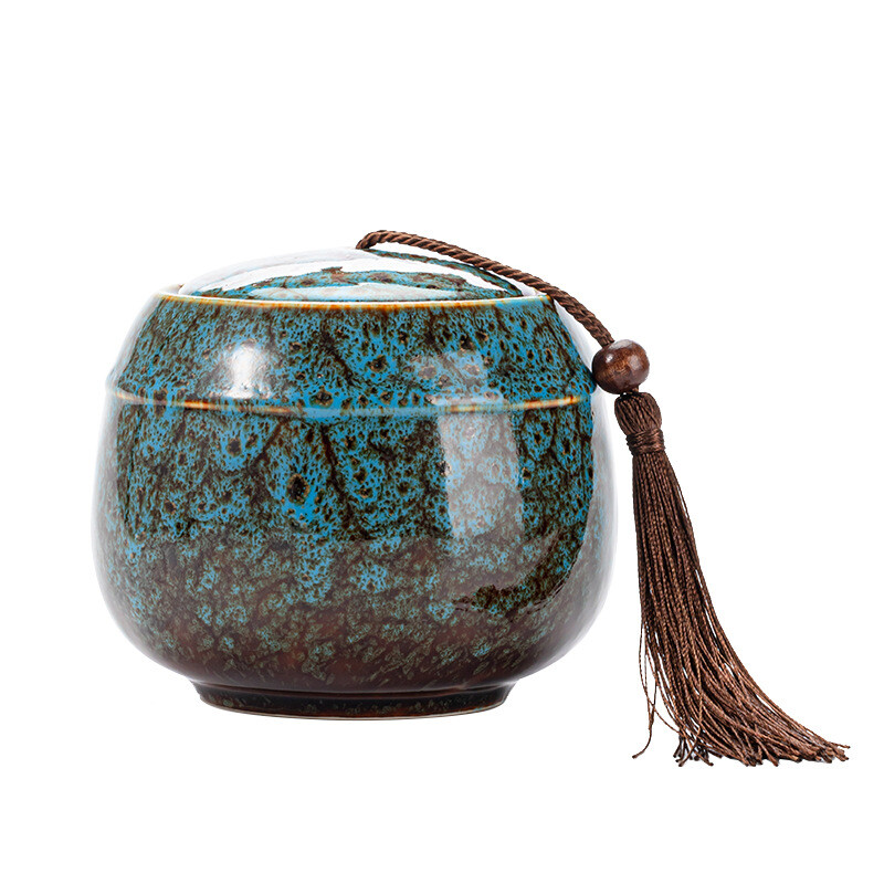 Kreatív urna emberi hamu számára Urna Kerámia Háziállatok Hamu Emlékművek Temetési Állatok Mini Hamvasztás Urna Temetési Urna hamuért Emlék