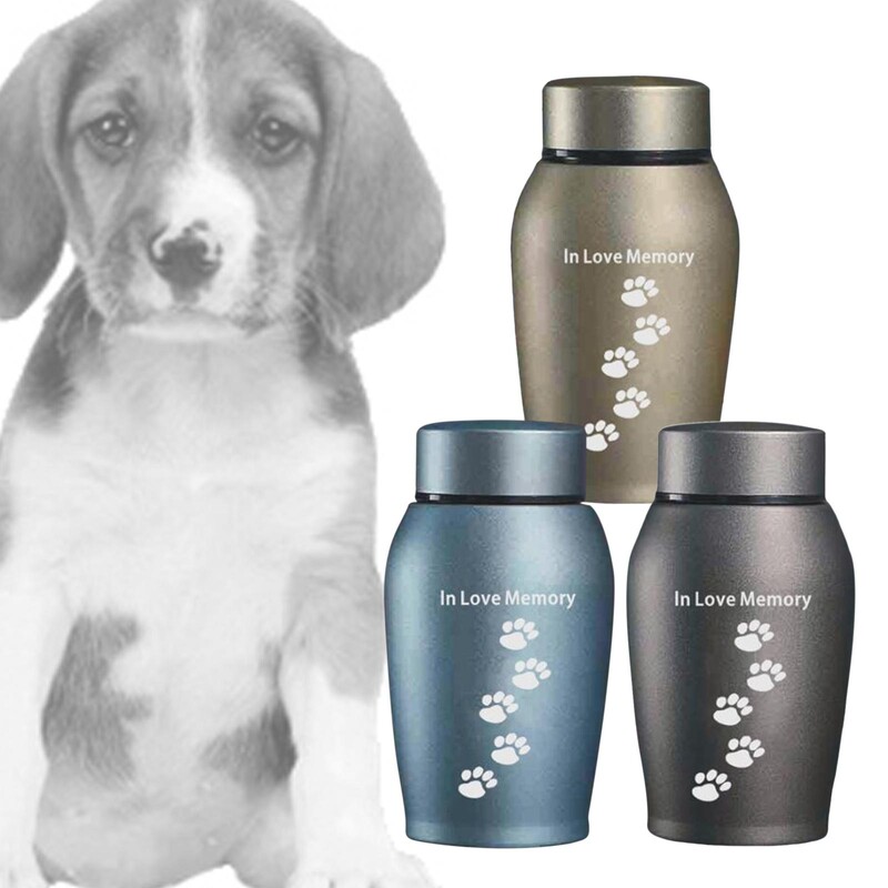 Urnă memorială pentru incinerare, cadou memorabil pentru animale de companie, cadou pentru înmormântare, pentru depozitare urne pentru incinerare Urne pentru animale de companie pentru câini, cenușa păstrează amintirile