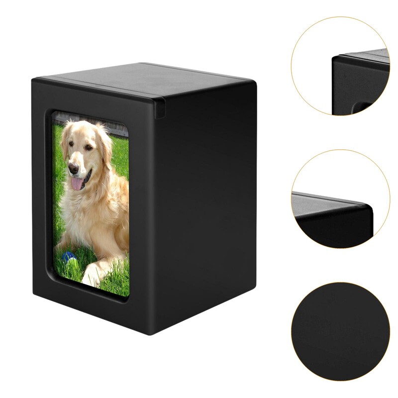 Urne pentru pisici Cutie memorială pentru animale de companie Suveniruri decorative pentru câini pentru câini Pisici Sicriu funerar Suvenir pentru câini Urnă funerară pentru incinerare Urnă din lemn