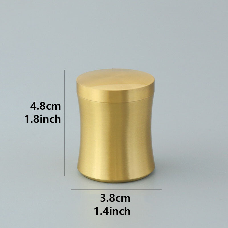 Urnă pentru animale de companie din alamă pură pentru cenușă Mini urnă funerară din alamă pentru depozitare sigilată pentru pisici, câini, articole pentru animale de companie.