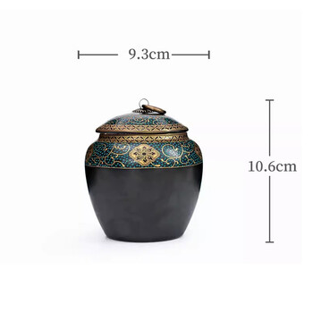 Urn Funeral Ashes For Human Cremation Θήκη για στάχτες κατοικίδιων Αναμνηστική μνήμη Pal Ashes Κεραμικά τεφροδόχοι Κασετίνα για σκύλο γάτα Κουτί πουλιών