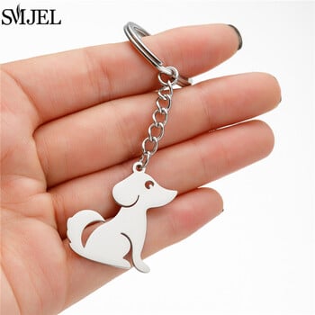 Cartoon Kitten Keychain Fashion Animal Keychain Creative Happy Cat μενταγιόν για γυναίκες Αξεσουάρ τσάντα τσάντας μπρελόκ αυτοκινήτου DIY Δώρο