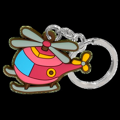 1 buc. breloc din PVC, 6 culori de breloc în formă de mașină, breloc, breloc colorat, suport pentru chei, pentru cadou pentru băiețel, jucării pentru copii