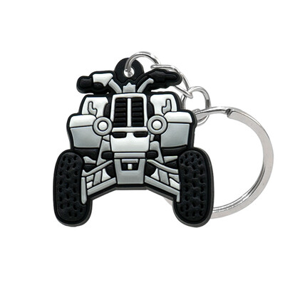 1 buc. breloc din PVC, 6 culori de breloc în formă de mașină, breloc, breloc colorat, suport pentru chei, pentru cadou pentru băiețel, jucării pentru copii